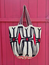 SUSU XL BAG • HELADO (black, white and fuchsia)