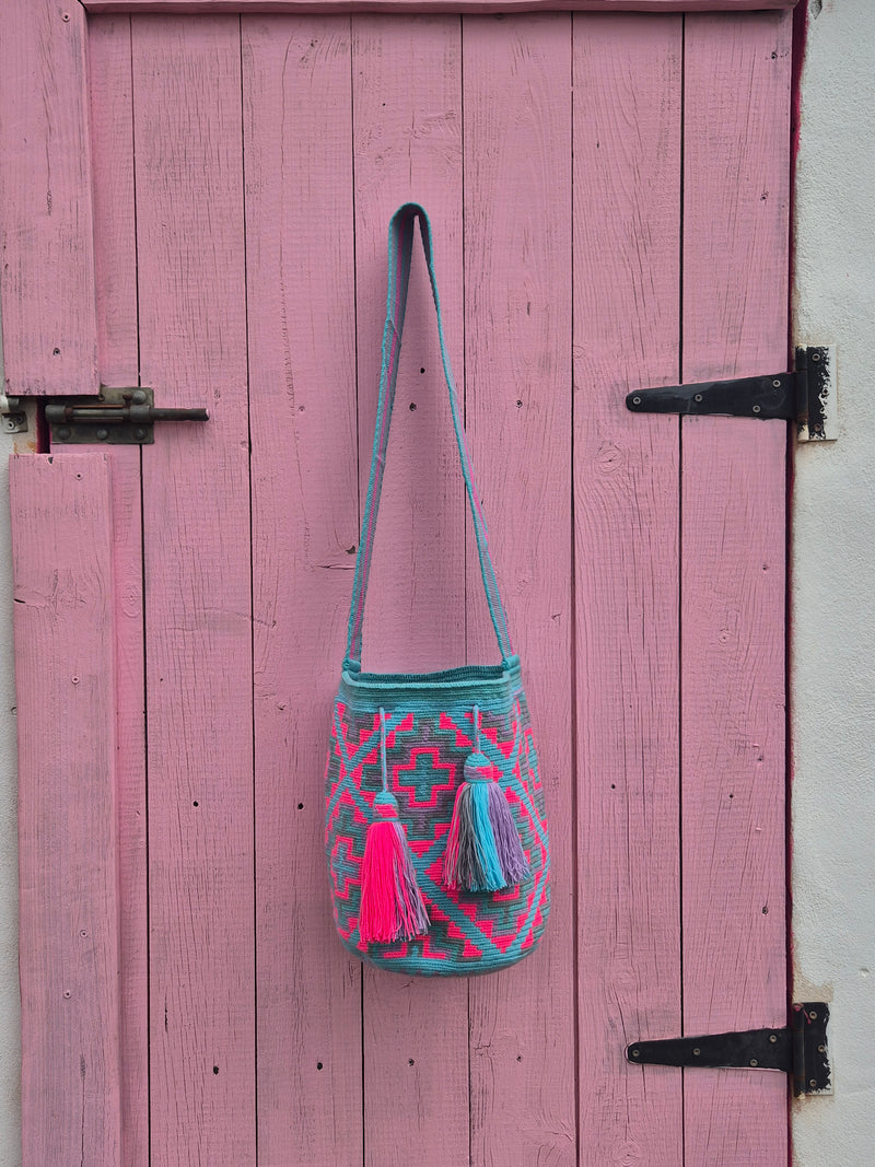 Wayuu Mochila • COTTON CANDY