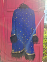 Bohemian coat • ROYAL BLUE • one size (S/M/L)