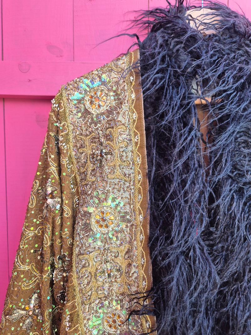 Bohemian coat • GOLD GOLD GOLD • one size (S/M/L)