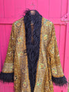 Bohemian coat • GOLD GOLD GOLD • one size (S/M/L)