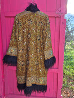 Bohemian coat • GOLD GOLD GOLD • one size (S/M/L)