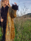 Bohemian coat • GOLD GOLD GOLD • one size (S/M/L)