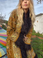 Bohemian coat • GOLD GOLD GOLD • one size (S/M/L)