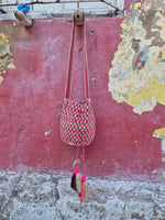 Wayuu Mochila • single thread PINK