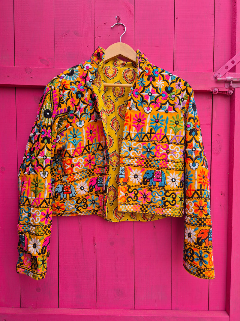 Colourful jacket • The Elephant • XS/S/M