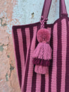 SUSU XL BAG • Pink Stripes