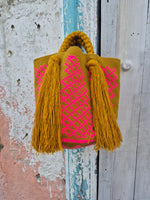 Wayuu SHOPPER • ROSA MOSTAZA