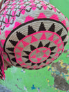 Wayuu Mochila • single thread PINK