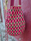 Wayuu Mochila • single thread PINK