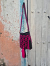 Wayuu Mochila • Black Fuchsia