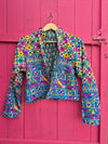 Colourful jacket • Birds • XS/S/M