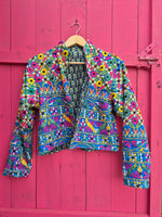 Colourful jacket • Birds • XS/S/M