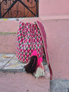 Wayuu Mochila • single thread PINK