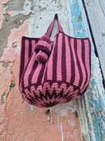 SUSU XL BAG • Pink Stripes