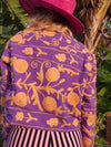 Colourful jacket • Suzani in Purple • XS/S/M