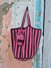 SUSU XL BAG • Pink Stripes