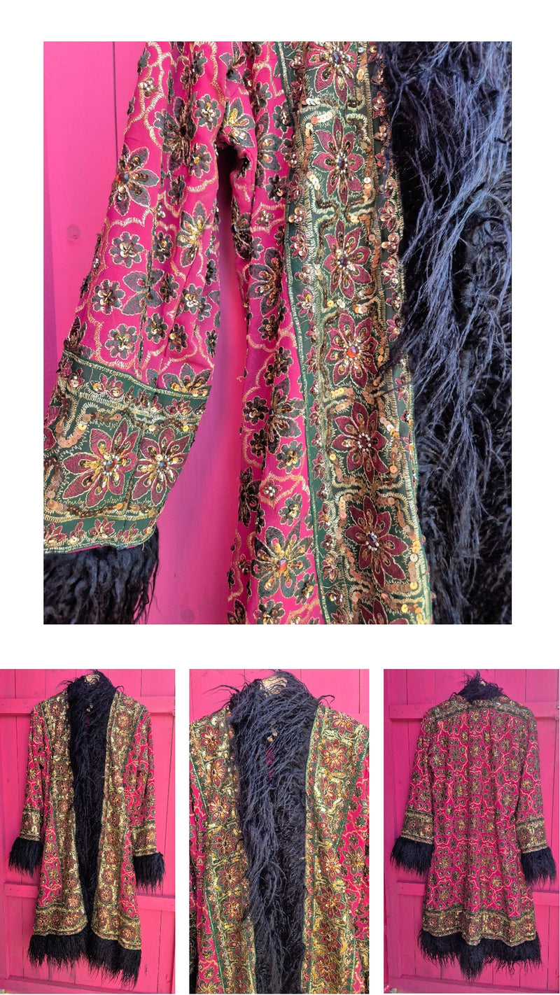 Bohemian coat • THE QUEEN • XS/S/M